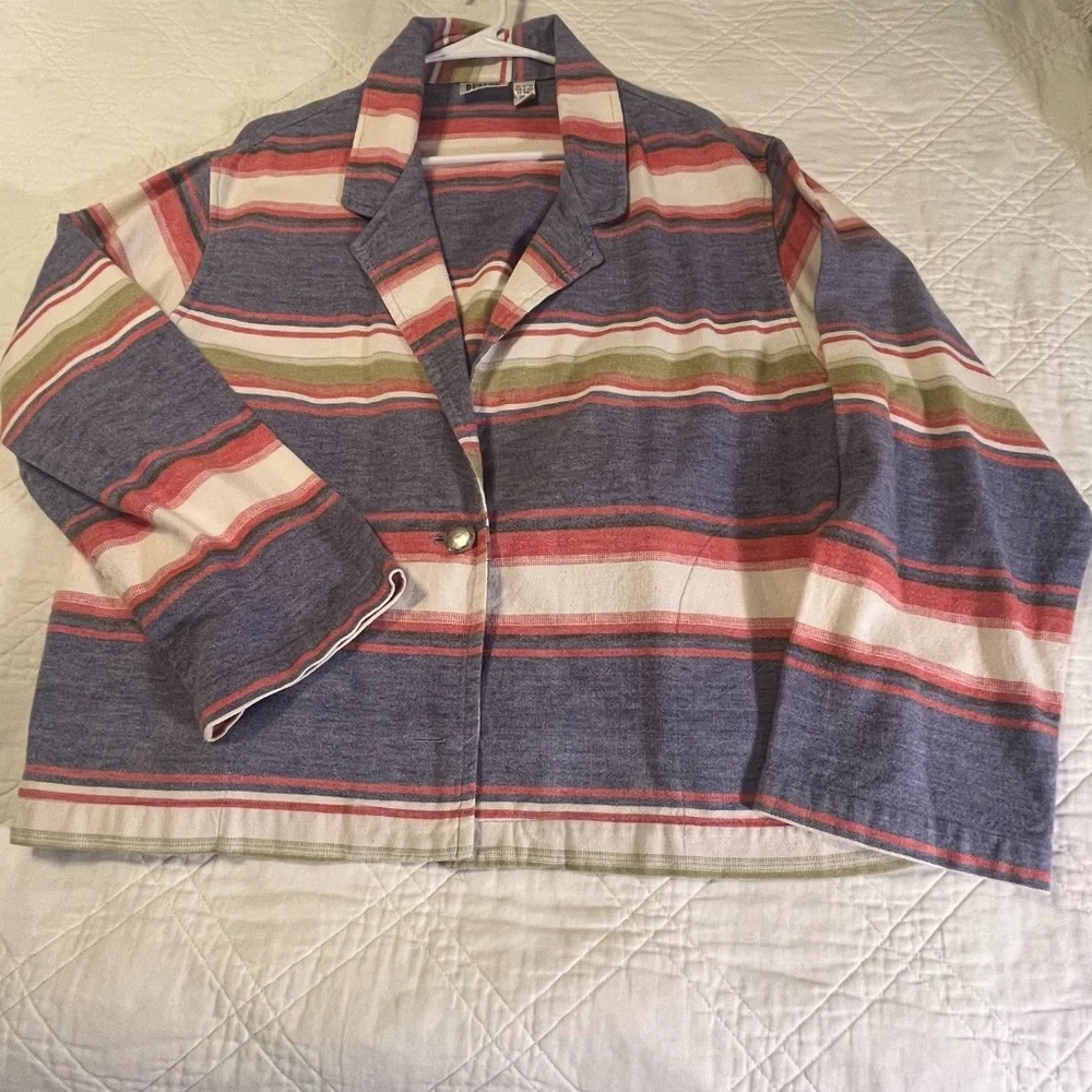 chill vibe cotton blazer - Picture 7 of 10